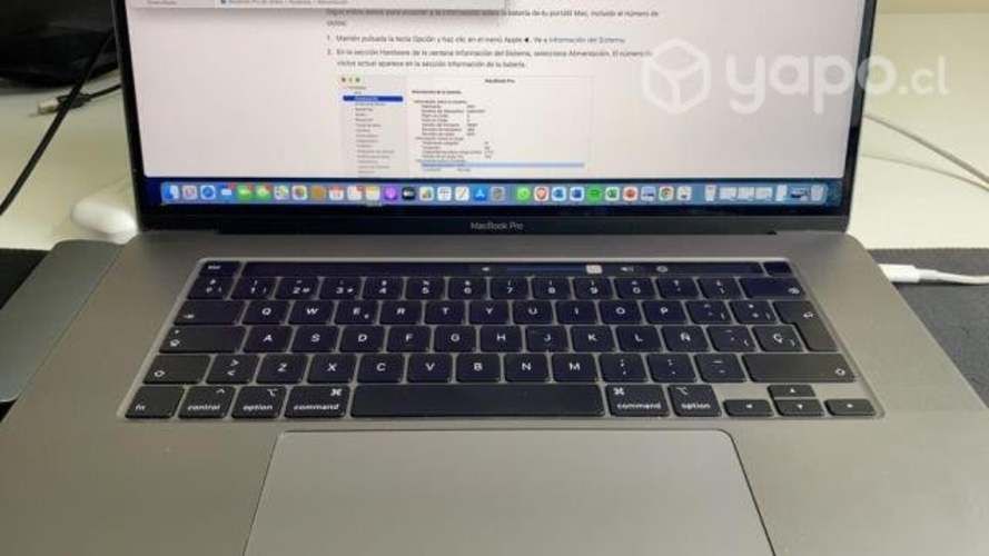 MacBook Pro 16 Pulgadas