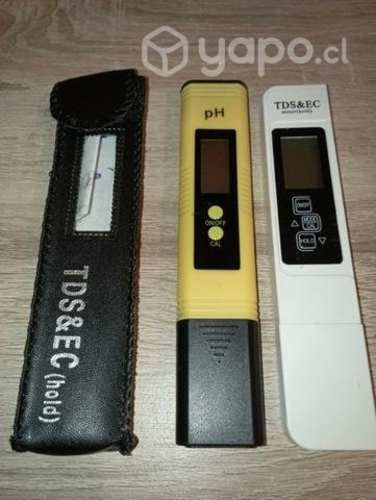 Medidores Ph y Ec cultivo nuevos