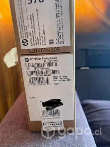 Notebook HP Pavilion Gaming 16gb RAM T.V Nvidia