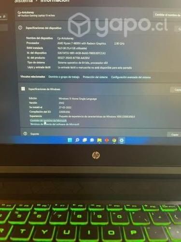 Notebook HP Pavilion Gaming 16gb RAM T.V Nvidia