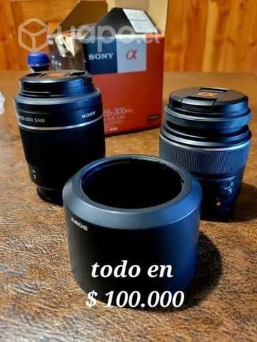 Lentes cámara sony