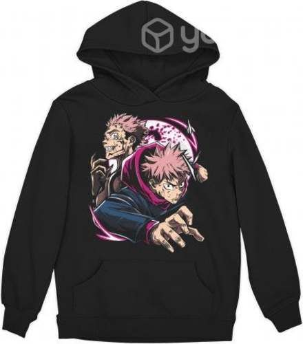 Polerón Itadori Y Sakuna Jujutsu Kaisen Anime Ters