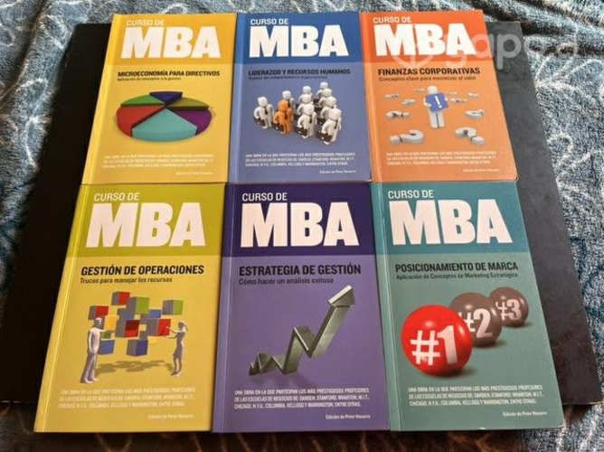 12 Libros Curso de MBA
