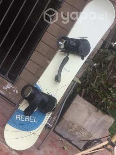 Tabla de Snowboard 150cm, Usada Excelente estado