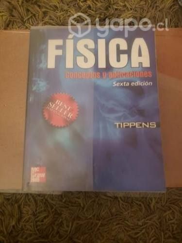 Libro fisica tippens sexta edicion como nuevo
