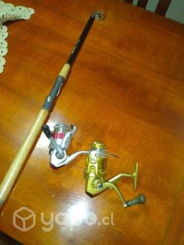 Caña D.A.M para pescar con carrete