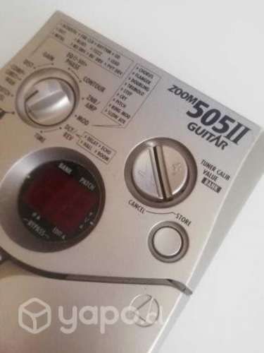 Multiefecto clasico zoom 505ii