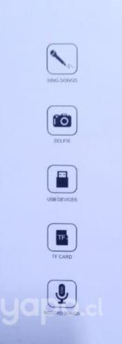 Micrófono inalambrico karaoke