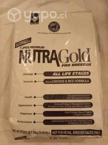 Alimento nutragold breeder 20kg