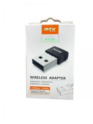 Adaptador inalambrico gt836 mtk