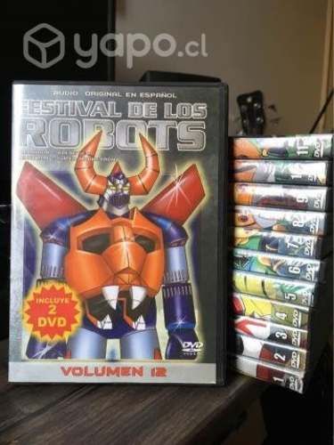 Coleccion dvd festival robots y thundercats