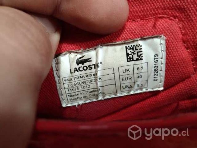 Zapatillas Lacoste