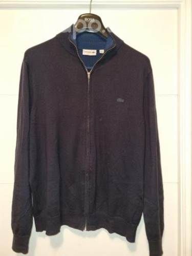 Sweater lacoste azul oscuro