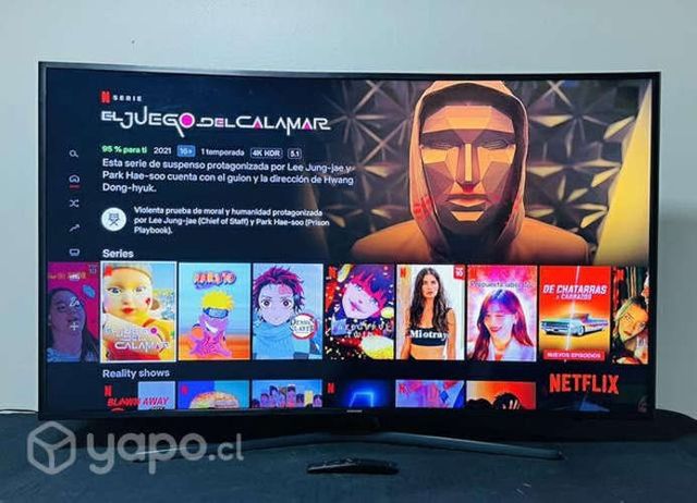 Smart tv 55 Samsung CURVA