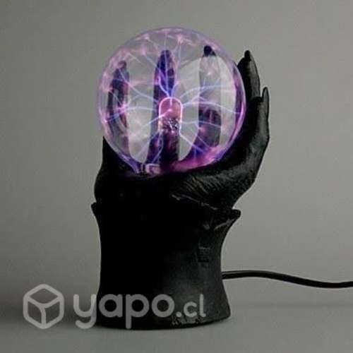 Lampara Plasma Tesla Garra Mano Rayos Decorativa
