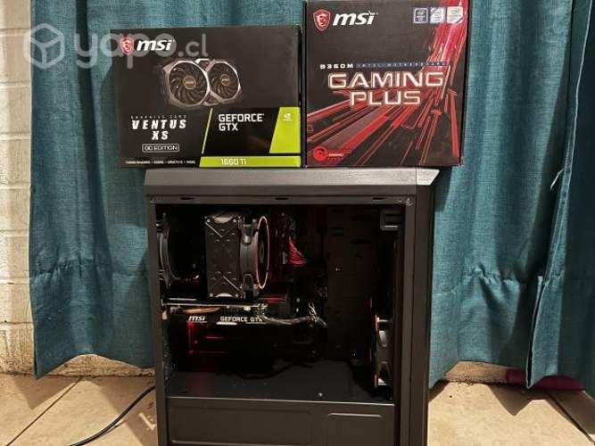 PC GTX 1660TI Intel I5 9400F 16 gb RAM 500 GB SSD