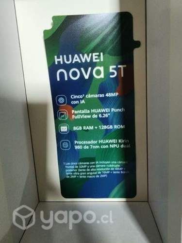 Huawei nova 5T morado