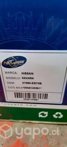 Acople viscoso nissan navara