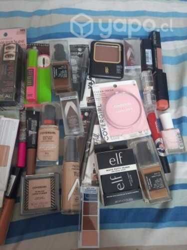 Lote de 45 piezas maquillaje