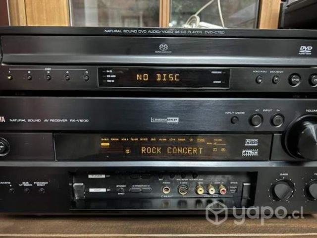 Yamaha RX-V1200 + Yamaha dvd-c750 sa-cd