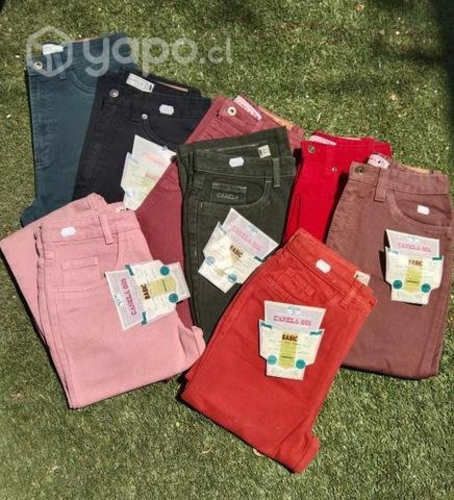 Jeans vintage mom 100% algodón producto chileno
