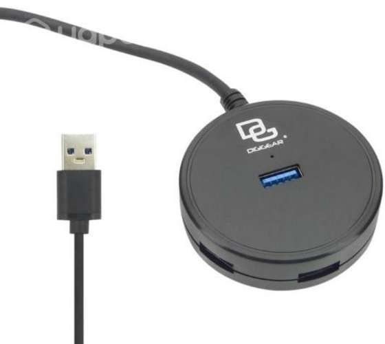 HUB Con 4 USB 3.0, Con Cable De 120Cm