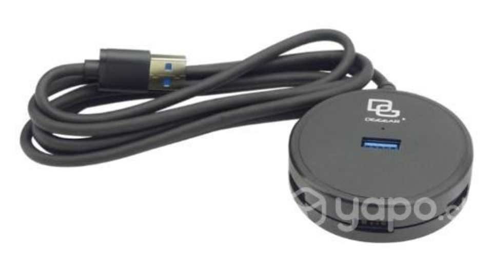 HUB Con 4 USB 3.0, Con Cable De 120Cm