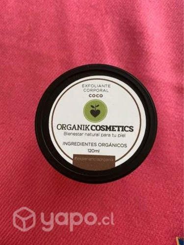 Exfoliante coco organik cosmetics