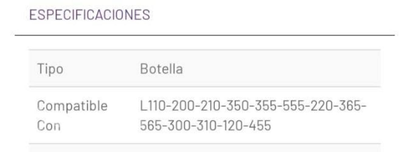 Tintas impresora epson ecotank