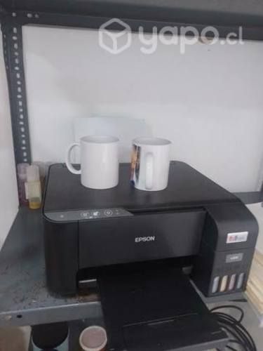 Maquina de sublimación de Tazones e impresora