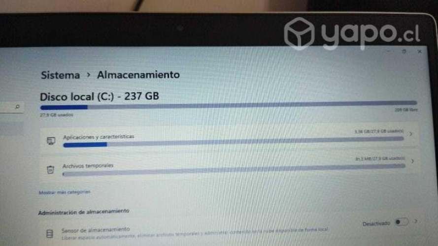 Hp probook Intel Core i3 ssd 240 GB RAM 4 GB