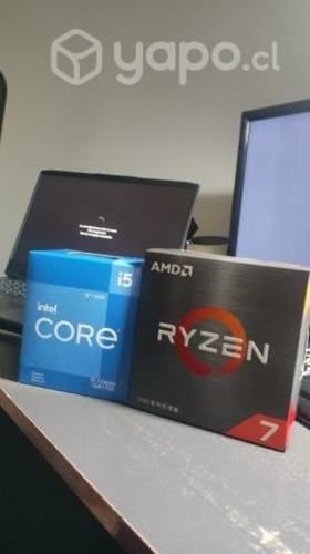 Procesadores i5 12400f y Ryzen 7 5800x