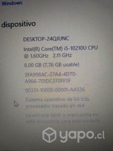 Thinkpad Lenovo L14 / i5 10th Gen / 8GB/ 512GB SSD