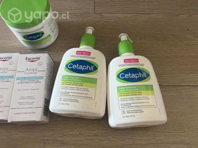 Cremas originales eucerin, uriage,la roche, cetaph