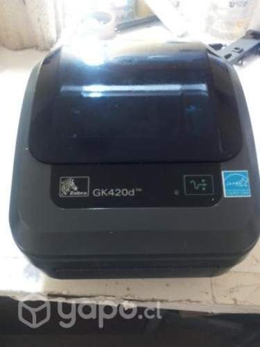 Impresora zebra gk420d usb y red