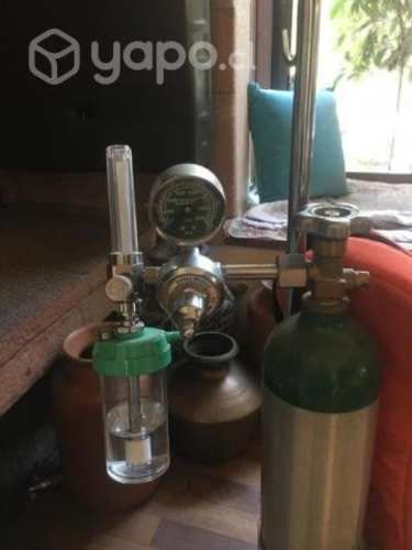 Tanque de oxigeno medico