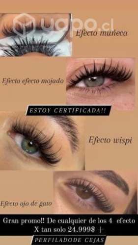 Pestañas pelo a pelo