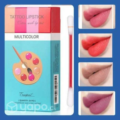 Tintas labiales virales