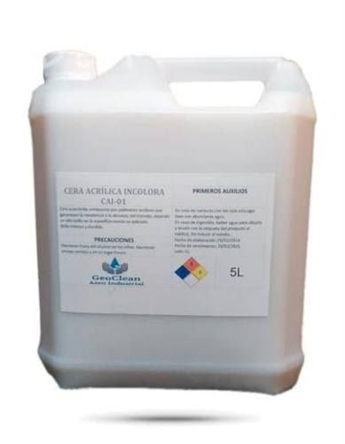 Cera acrilica incolora 5 litros