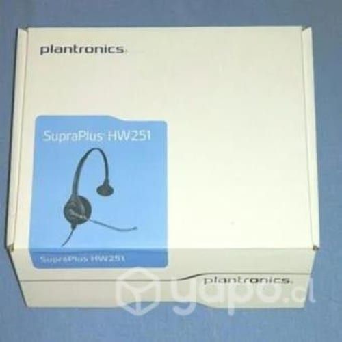 Auriculares Plantronics SupraPlus HW251 Monoaural