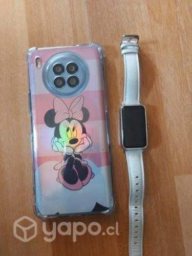 Celular huawei nova 8i más reloj huawei fit mini