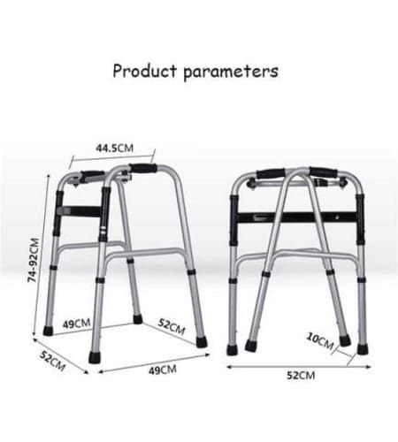 Andador Burrito Ortopédico Plegable Muleta Adulto