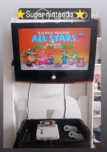 Mario allstar y Mario world super nintendo