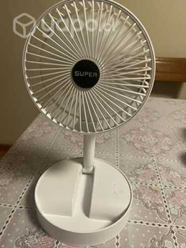 Ventilador telescópico, recargable USB, portátil