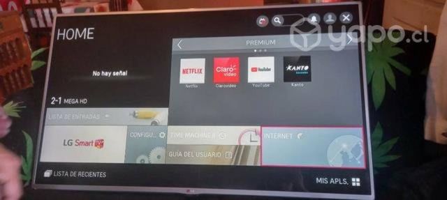 Smartv lg 48 plg