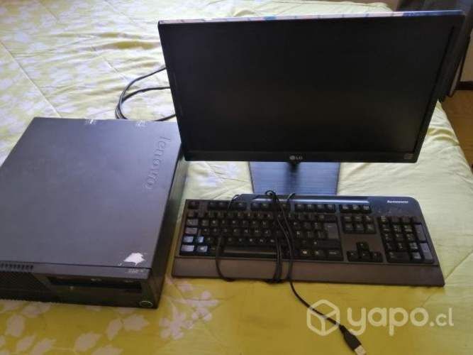 Cpu y pantalla computador