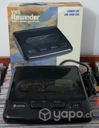 Rebobinador de cintas Vhs