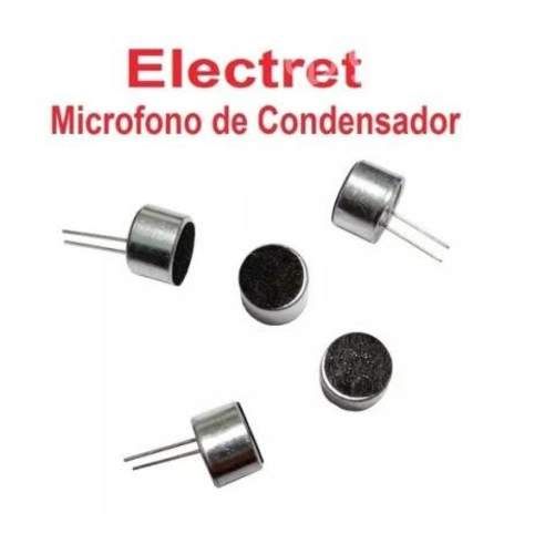 Capsula Micrófono De Condensador Electret. ( Pack