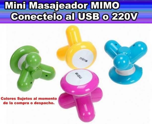 Mini Masajeador para cuello, cabeza y cuerpo mimo