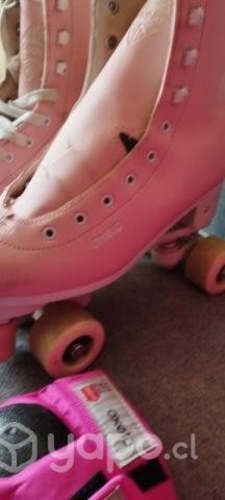patines artísticos marca Oxelo número 40